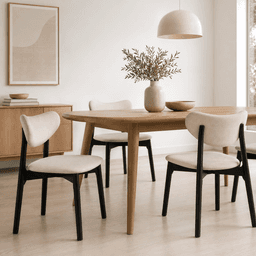 Silla de comedor Teng 49X61x80