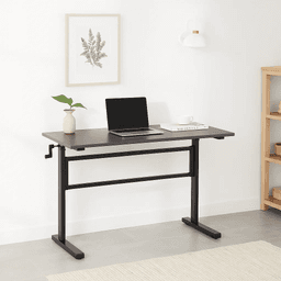 Escritorio de trabajo con altura regulable standing desk - Gris