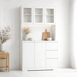 Mueble Buffet Alto LumiGlass