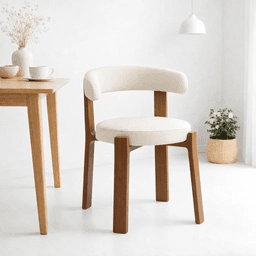 Silla Sitiales Hima Respaldo Curvo - Blanca
