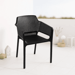 Butaca Terraza Exterior Wide Air - Negra