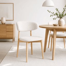 Silla Cloud Madera - Beige