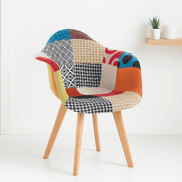 Butaca Patchwork Wood - Tradicional