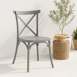 Silla Crossback - Gris