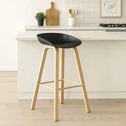 Taburete Nordico - Negro