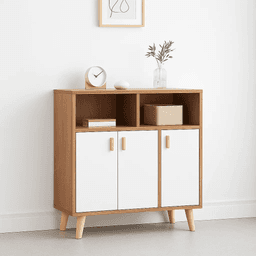 Cómoda Zapatero blanca madera